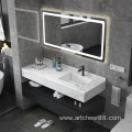 Hang wall bathroom vanity cabinet